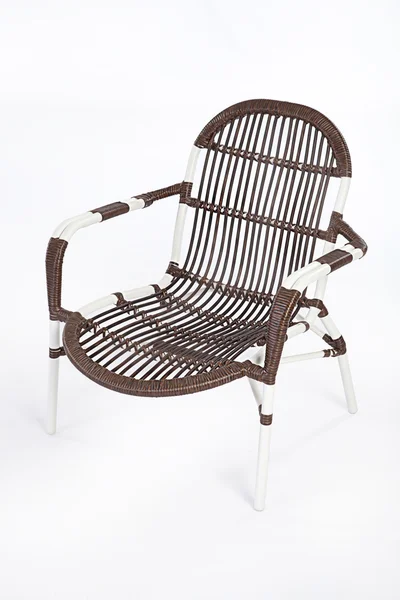 Плетеное кресло — стоковое фото