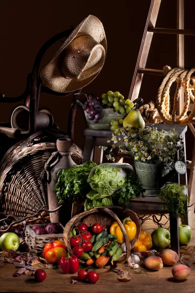 Stillleben im ländlichen Stil — Stockfoto