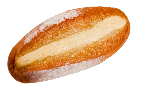 孤立的面包 — 图库照片