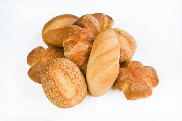 Farklı ekmek ve hamur işleri. — Stok fotoğraf
