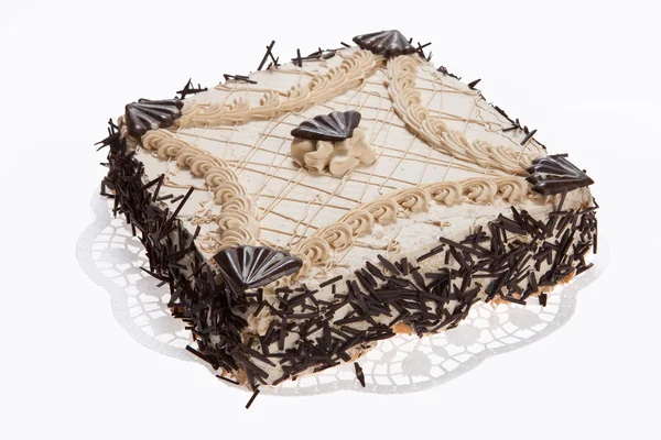 Ізольована торт — стокове фото