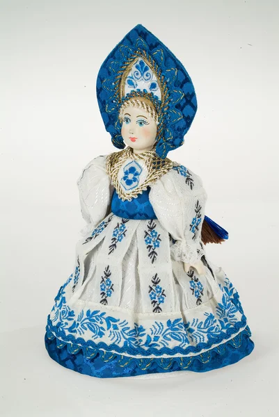 古いロシアの伝統的な民俗人形 — ストック写真