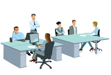 Ofis işleri bir takım