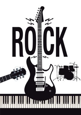 rock müzik konsepti