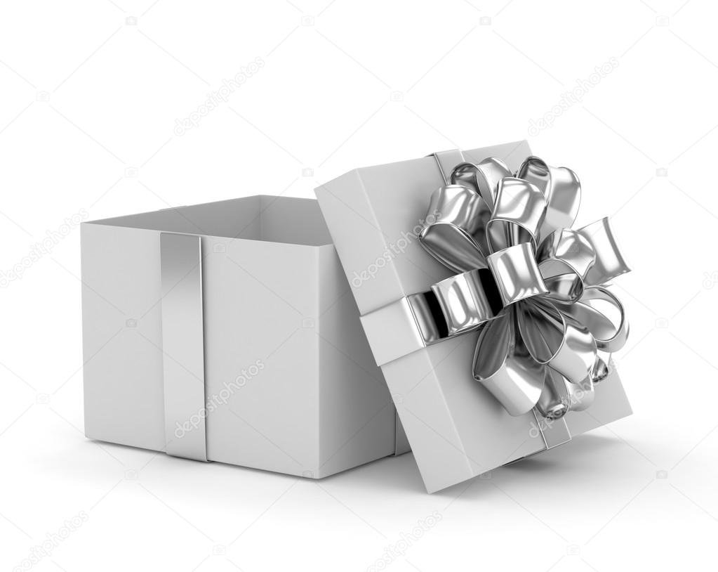 Open gift box — Stock Photo © merznatalia 109351494