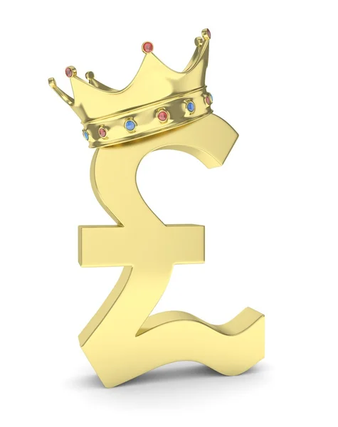 pound sign with crown