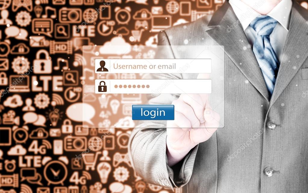 LOGIN AND PASSWORD visual data 7