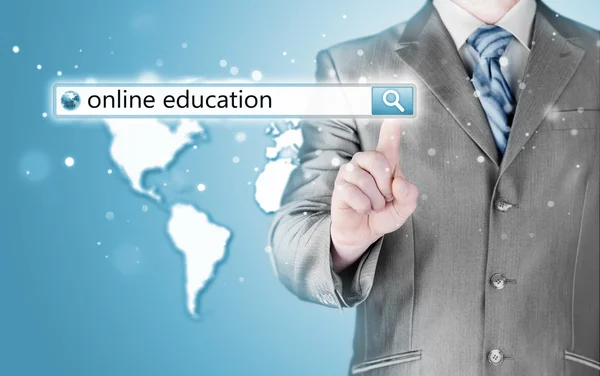 Online education in search bar