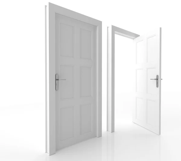 Pictures closed doors Open and closed doors — Stock Photo © devke 5209576