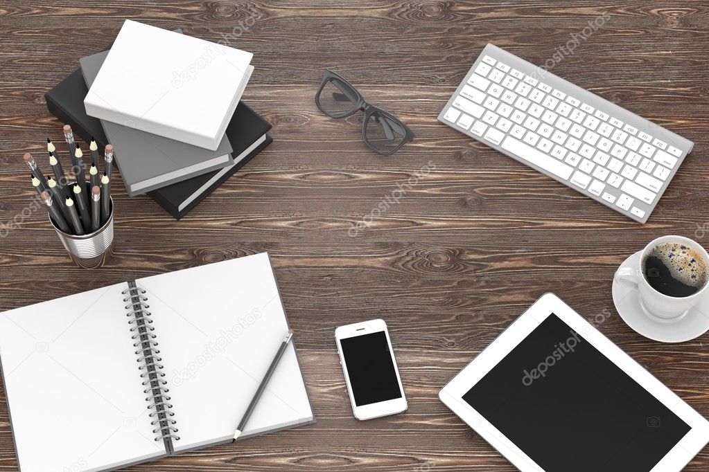 office stuff on table stock photo merznatalia 95463128 ofice stuff