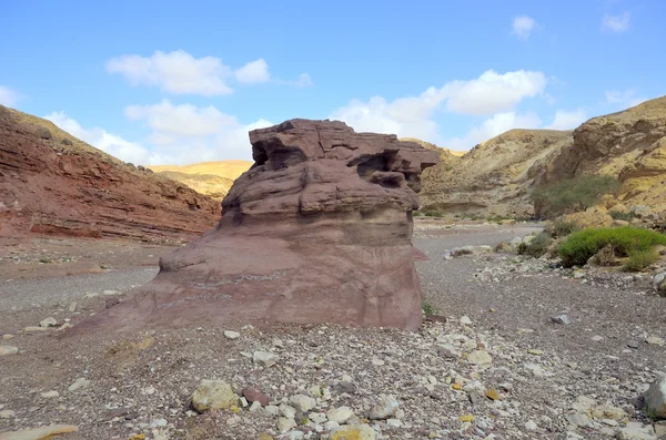 Red canyon Ejlatské hory — Stock fotografie