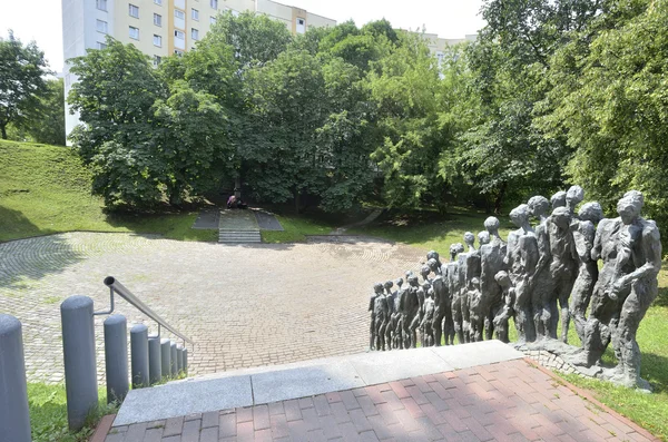 Мемориал памяти жертв Холокоста в Минске — стоковое фото