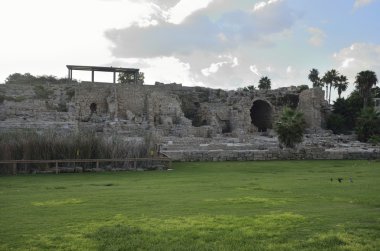 caesarea arkeolojik park