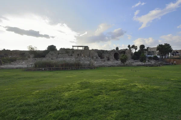 Caesarea arkeolojik park — Stok fotoğraf