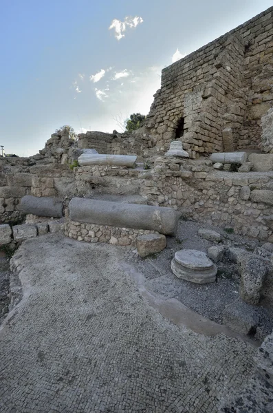 Archeologische park van caesarea — Stockfoto