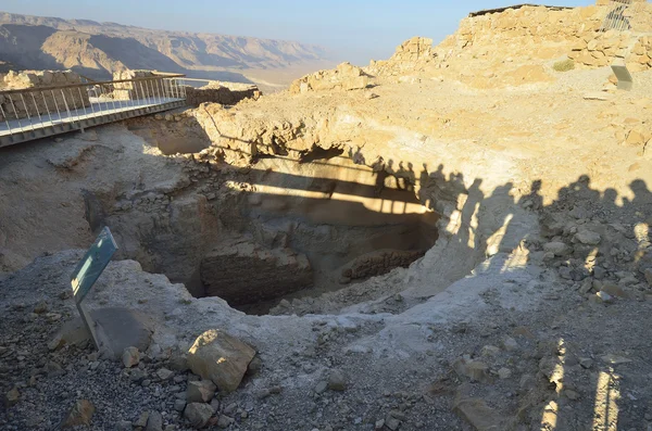 Masada Parco nazionale — Foto Stock