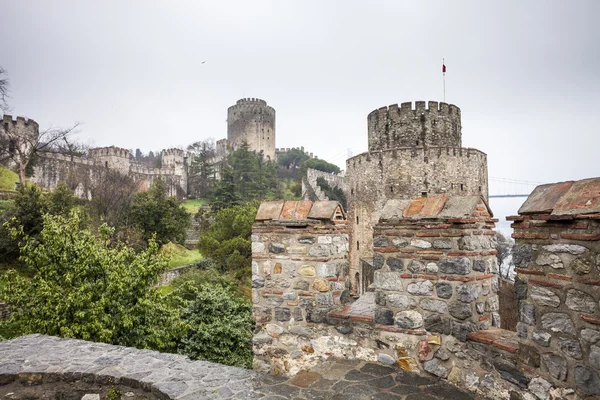 Istanbul'da Roumeli Hissar Castle — Stok fotoğraf