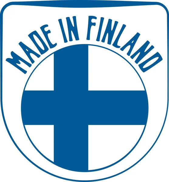 Made in Finland sign — Stock Vector