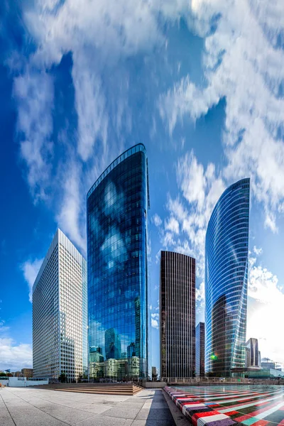 Utsikt över La Defense Paris, Frankrike — Stockfoto