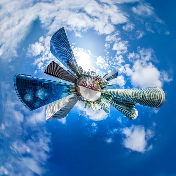 360 Vista panorâmica de La Defense, Paris — Fotografia de Stock