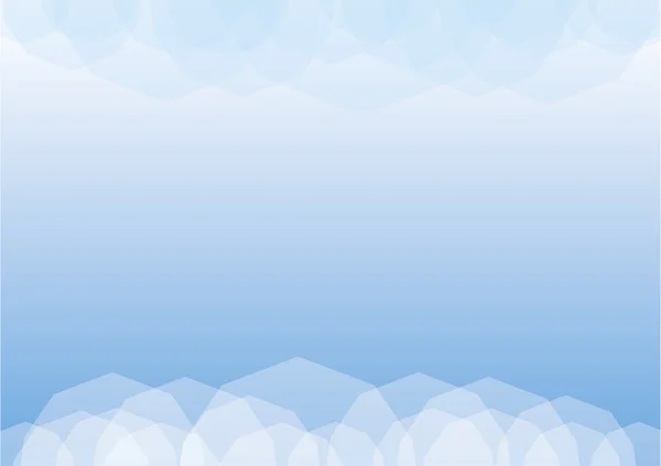 抽象的な青多角形の背景 — ストックベクタ