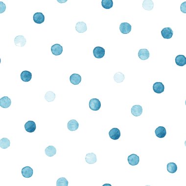 Renkli boya suluboya seamless modeli. -İllüstrasyon