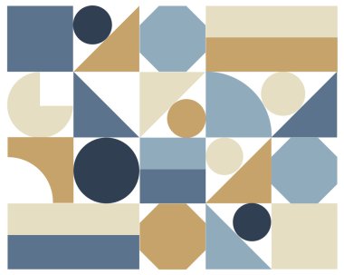 renkli geometrik vektör arka plan