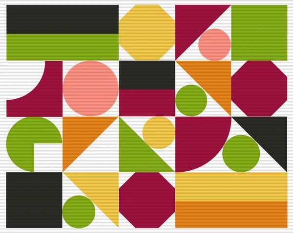 Vector abstracto colorido fondo geométrico — Archivo Imágenes Vectoriales