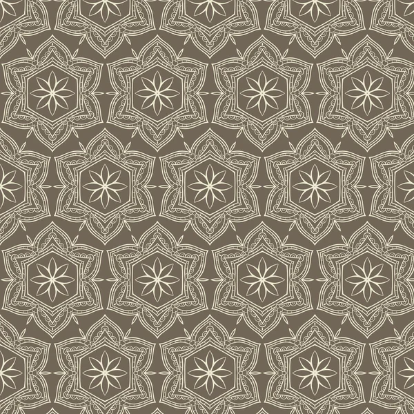Tribal art ethnic seamless pattern. Boho print. Ethno ornament — Stock Vector