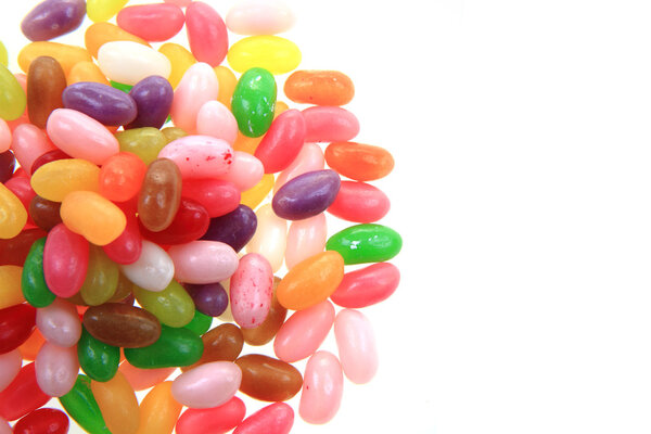 jelly beans isolated