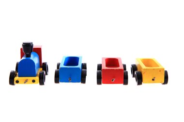 eski ahşap tren oyuncak