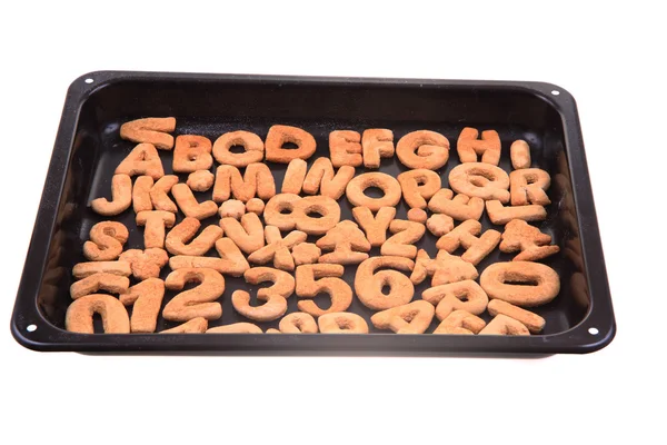 Alphabet pain de gingembre — Photo