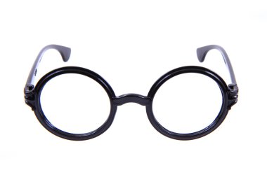 Daire gözlük izole