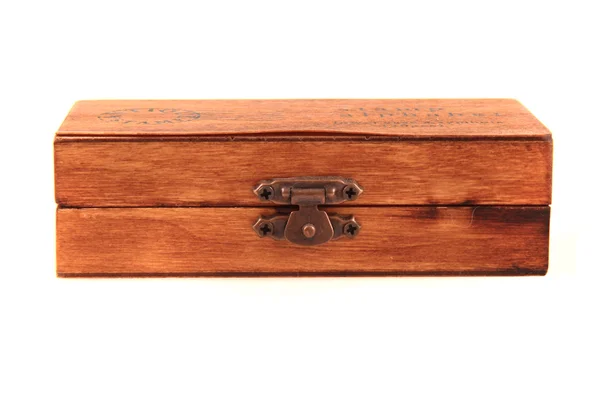 Old wooden case Royalty Free Stock Photos