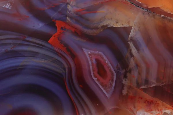 鉱物の色瑪瑙の背景 — ストック写真