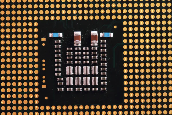 Textur von Computerchips — Stockfoto