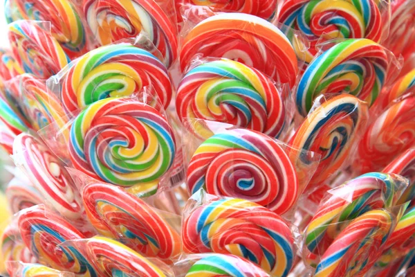 Barva lolly pops — Stock fotografie