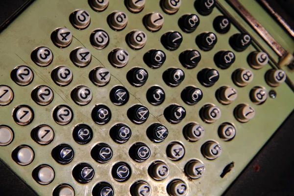 Eski bilgisayar klavyesi — Stok fotoğraf