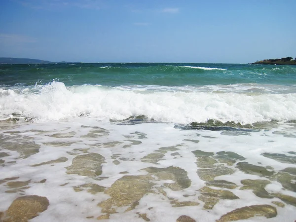 Mar azul-búlgaro — Fotografia de Stock