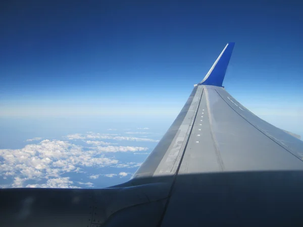 Sky from airplane — Stock Photo, Image