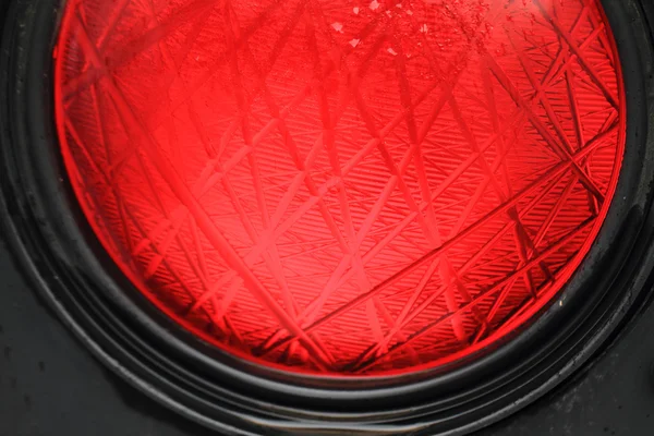 停车红灯 — 图库照片