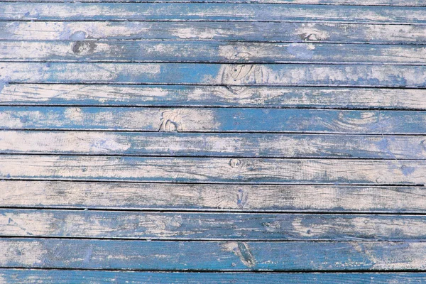 Modrá dřevěná textura — Stock fotografie