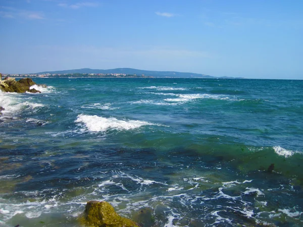 Mar azul-búlgaro — Fotografia de Stock