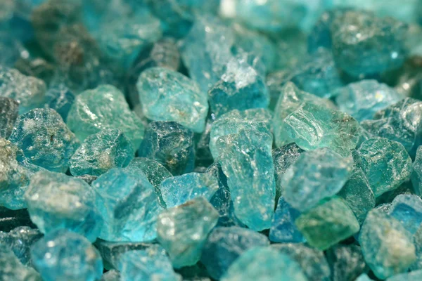 Blue apatite mineral texture — Stock Photo, Image