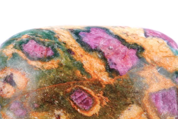 Ruby tekstura mineralnych — Zdjęcie stockowe