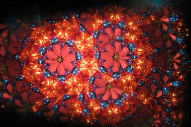 renk kaleydoskop doku