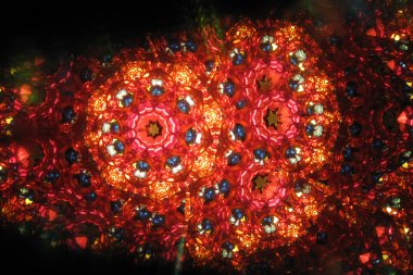 renk kaleydoskop doku