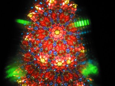 renk kaleydoskop doku