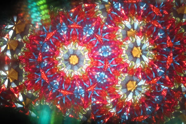 Texture kaléidoscope couleur — Photo