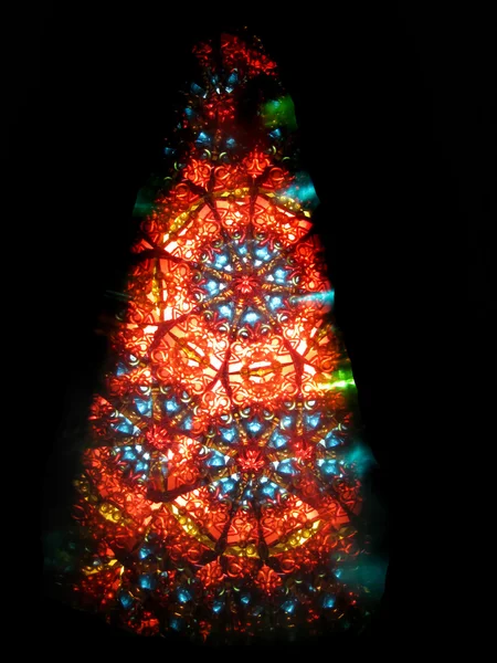 Cor caleidoscópio como árvore de Natal — Fotografia de Stock